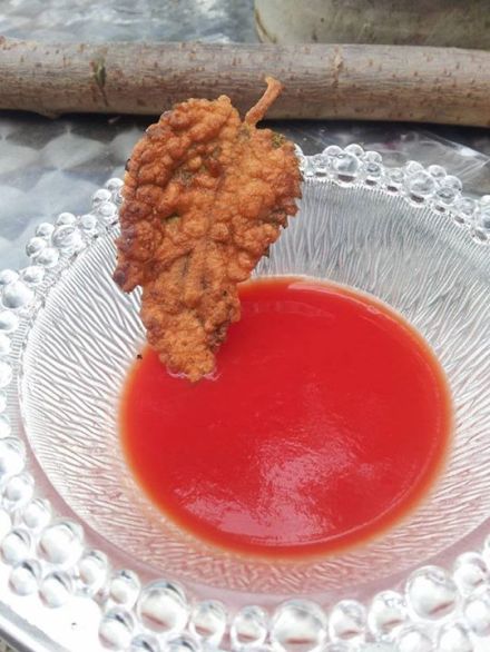 gebackene Brennnesselchips