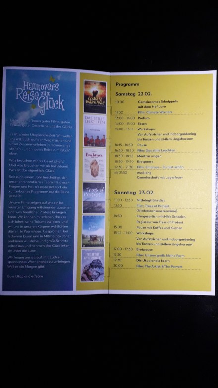 Programm Utopinale 2020
